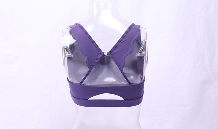 breathable one shoulder sports bra design to enhance the capacity of sports for sport-7