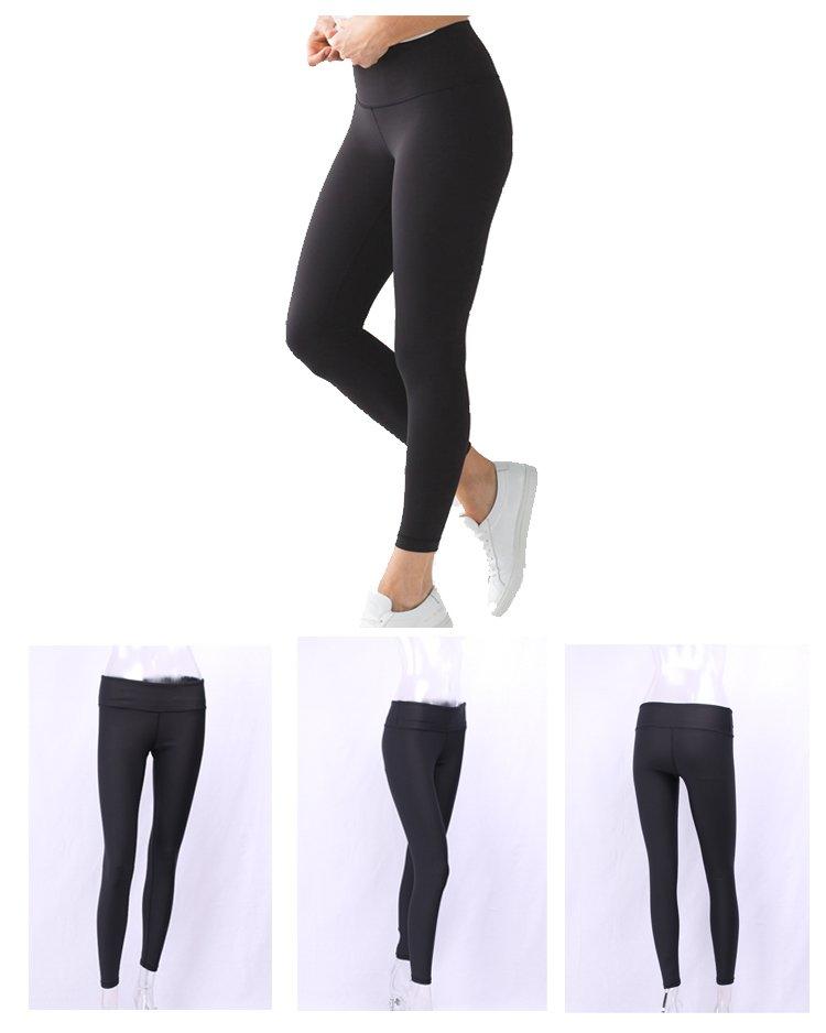 colorful yoga leggings women with four needles six threads for ladies
