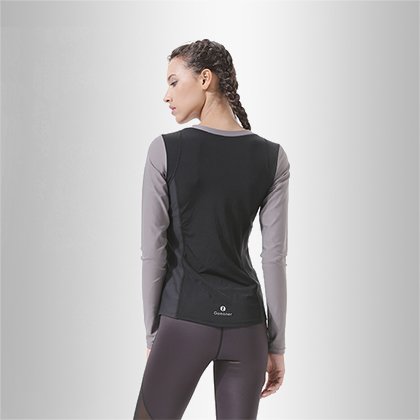 Langarm Damen Sport Sweatshirts Y1921F02