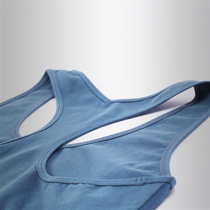 Modus Sommer Individuelle Plain schulterfrei Workout Tank Top-Entwürfe-Frauen JK11V005