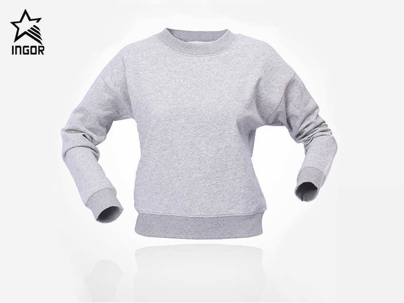 Sweatshirt mit Rundhalsausschnitt nach Maß aus Baumwollstoff JK21H001
