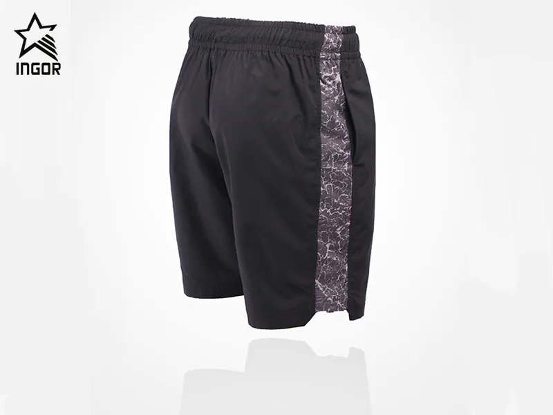 running shorts with Lace-up elastic waist JK12D009
