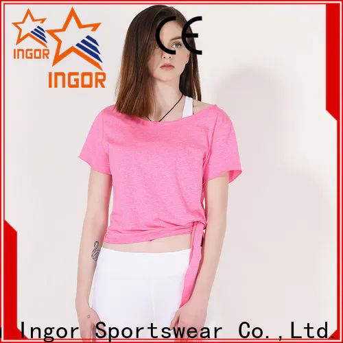 INGOR yoga tops with high quality for girls