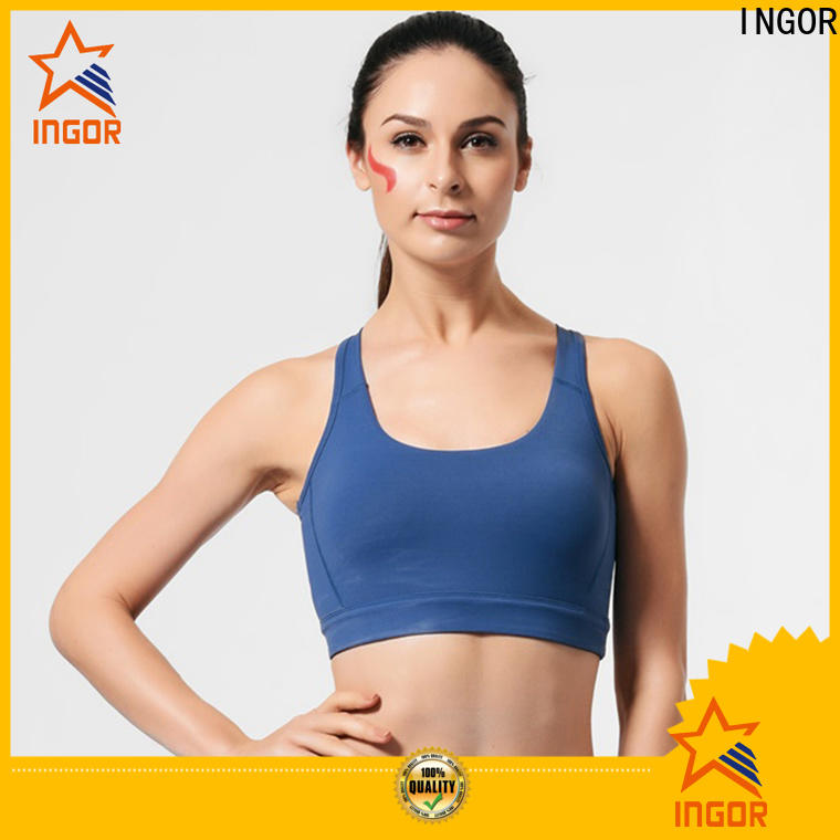 INGOR adjustable wholesale sports bras in bulk with high quality for ladies