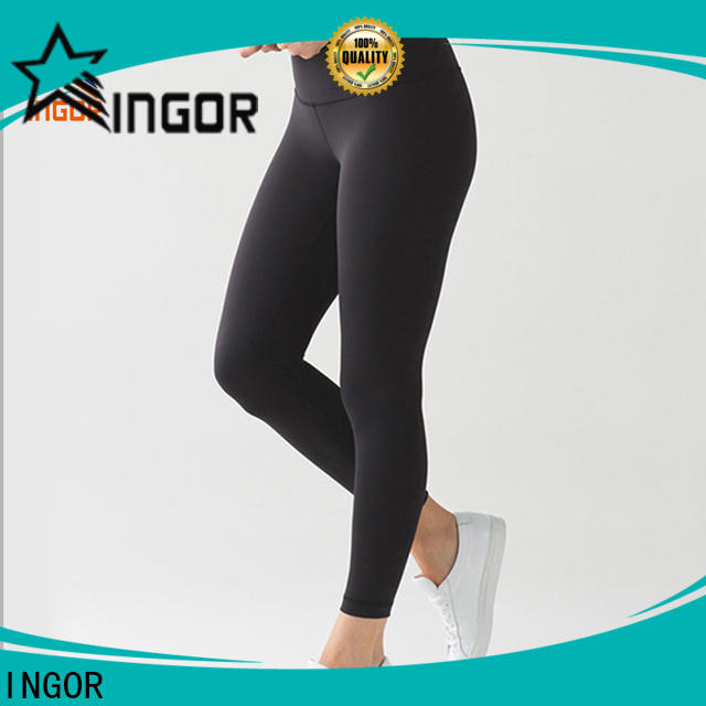 INGOR yoga woman in see through yoga pants with high quality for ladies