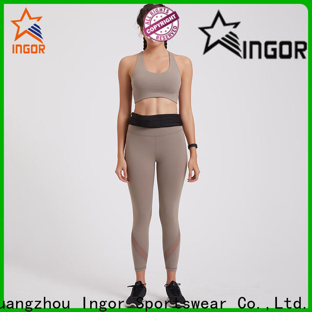 fashion yoga outfit for ladies bulk production for ladies
