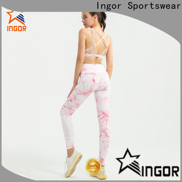 INGOR yoga wear suit slimming bulk production for sport