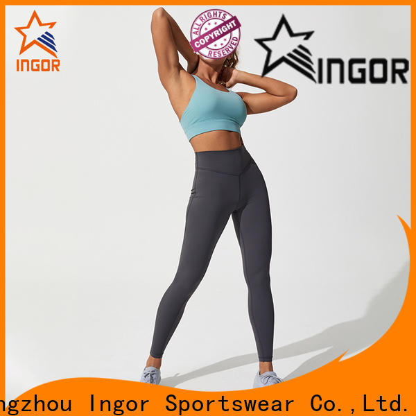 INGOR comfortable yoga clothes bulk production for yoga