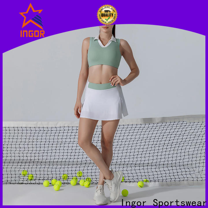 INGOR woman tennis wear production at the gym