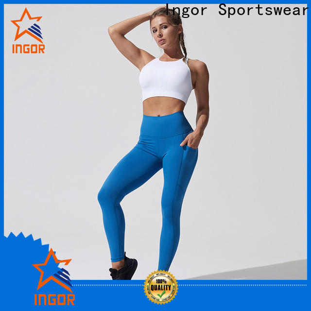 INGOR personalized best yoga clothes bulk production for yoga