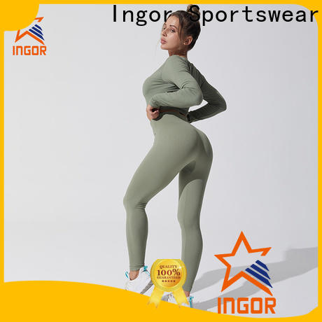 INGOR high quality unique yoga clothes owner for ladies
