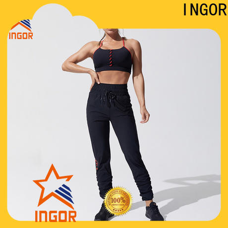 INGOR fashion cotton yoga clothes marketing for gym