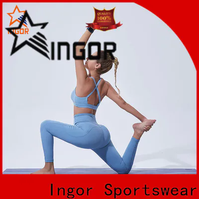 INGOR organic cotton yoga wear overseas market for ladies