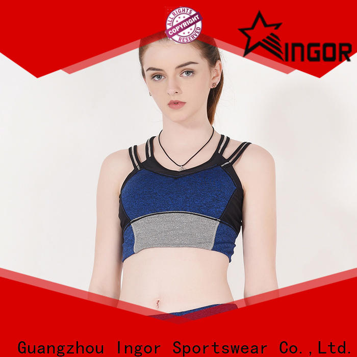 INGOR online woman in sports bra with high quality at the gym