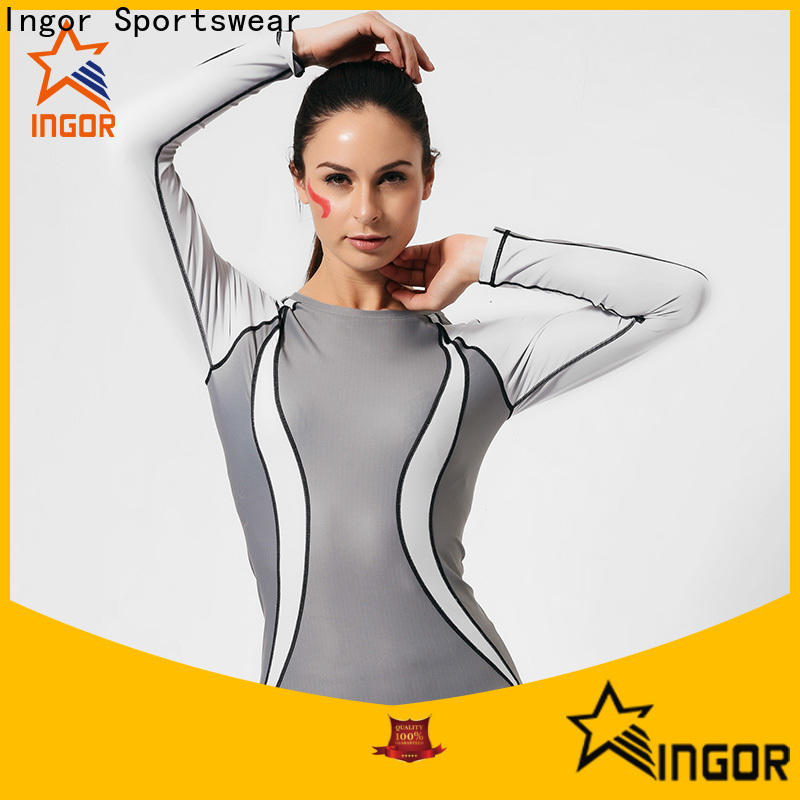 INGOR soft yoga tops with high quality at the gym