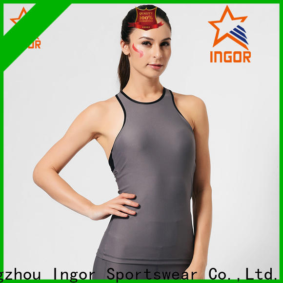 INGOR fashion yoga tops with high quality for ladies