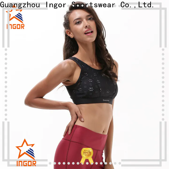 INGOR sexy wholesale yoga bra to enhance the capacity of sports for girls
