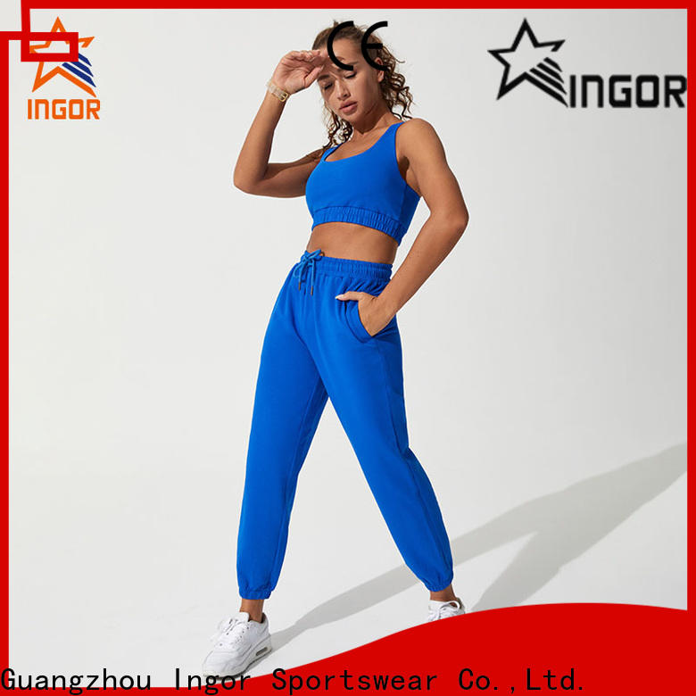 INGOR stylish yoga clothes marketing for ladies
