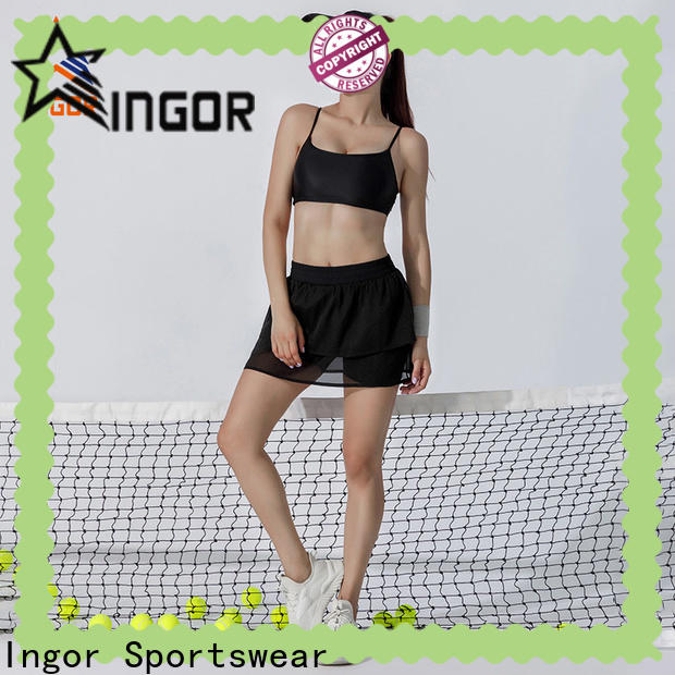 INGOR woman tennis clothes owner at the gym