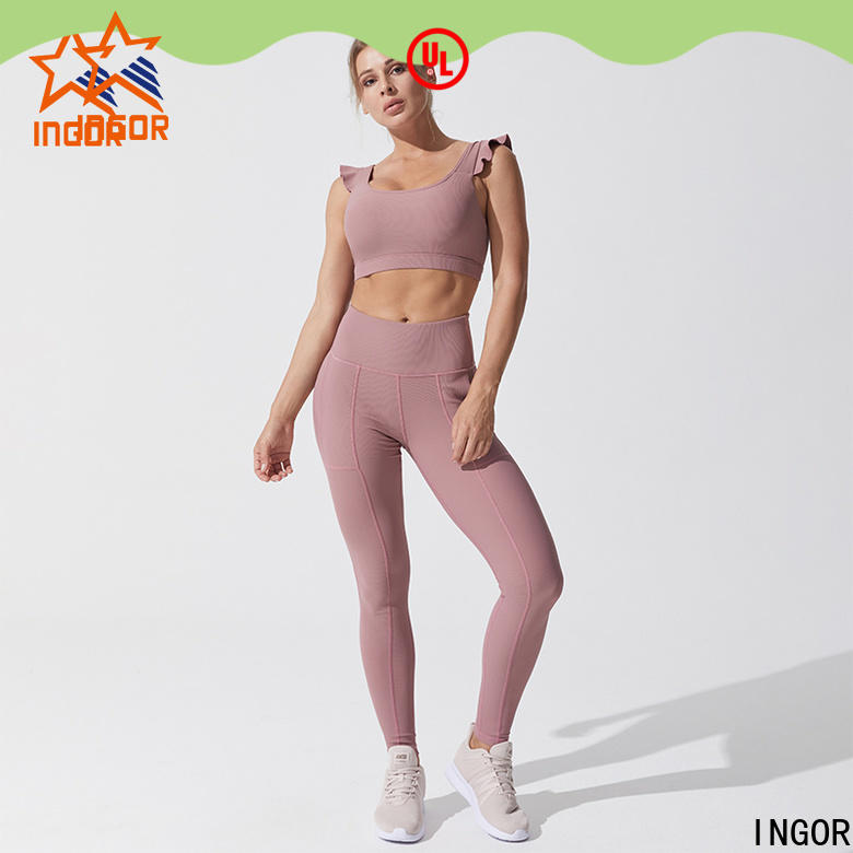 INGOR fashion casual yoga pants outfits supplier for ladies
