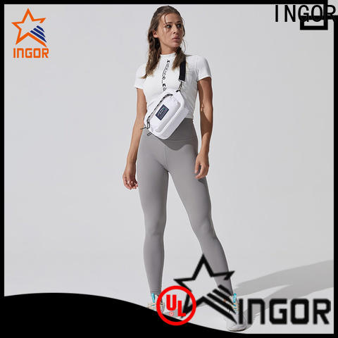 INGOR personalized yoga shorts outfit supplier for ladies