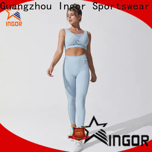 INGOR best yoga clothing brand factory price for women