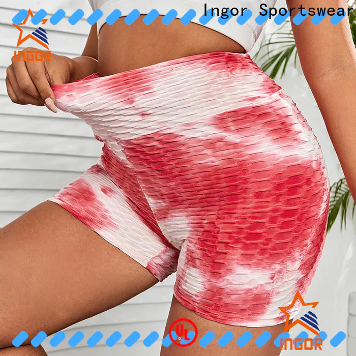 INGOR waisted yoga shorts on sale for sportb