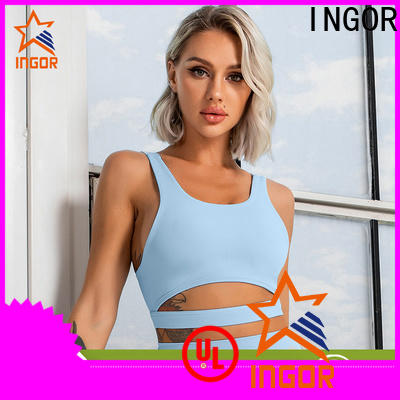 INGOR blue wholesale sports bra on sale for girls
