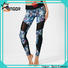 woman black yoga pants patterned on sale at the gym