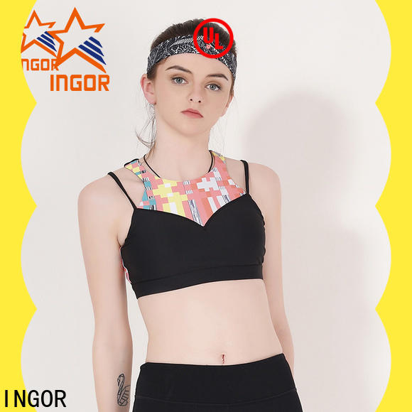 INGOR back sexy sports bras for women on sale at the gym