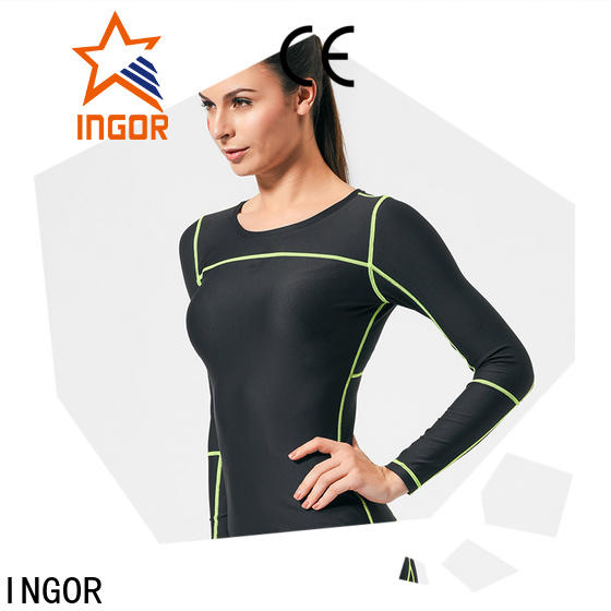 INGOR fashion yoga tops with high quality at the gym