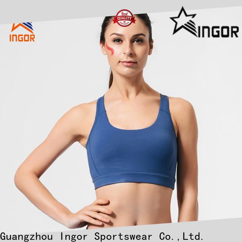 INGOR cross yoga bra with high quality for girls
