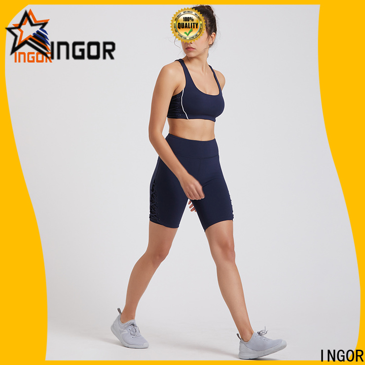 INGOR organic cotton yoga wear marketing for ladies