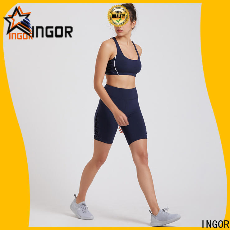 INGOR organic cotton yoga wear marketing for ladies