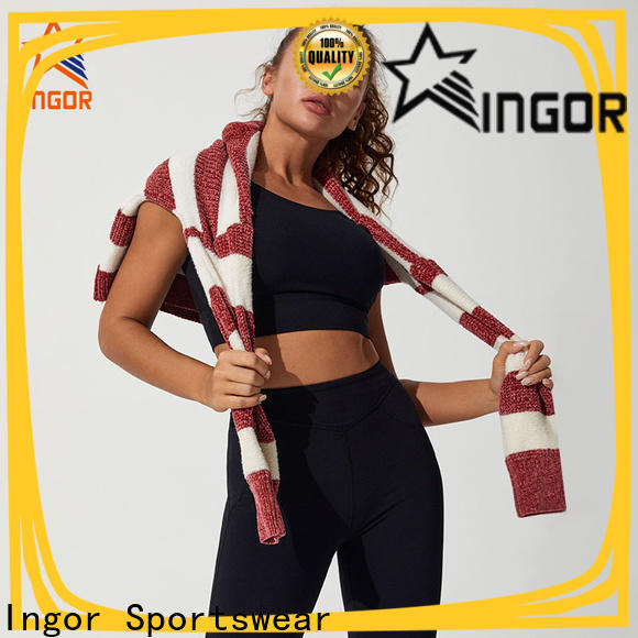 INGOR soft wholesale yoga bra to enhance the capacity of sports for ladies
