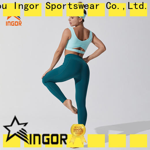 INGOR online luxury yoga clothes bulk production for ladies