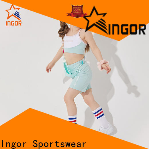 INGOR kids fitness clothes production for girls