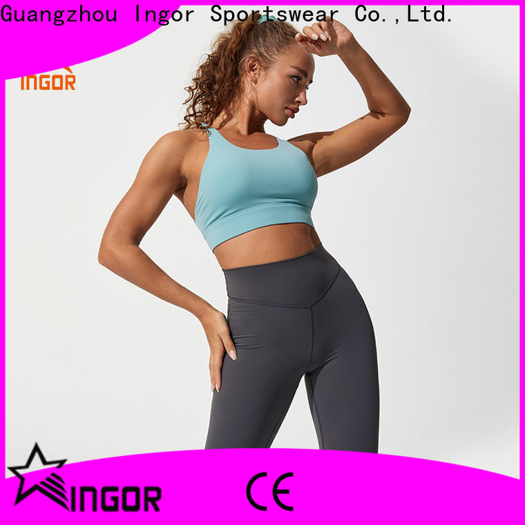 INGOR custom wholesale manufacturers for sports bras with high quality for women