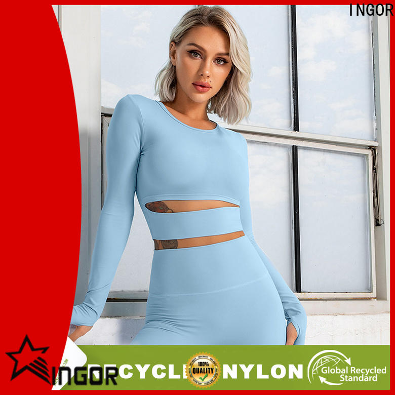 INGOR recycled material fabric with high quality for women
