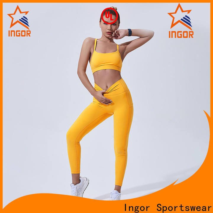 INGOR custom yoga sports wear supplier for sport