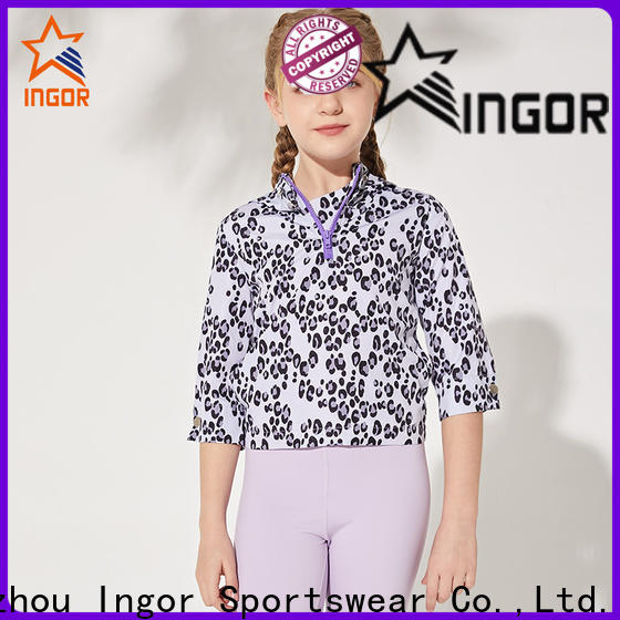 INGOR sports attire for kids production at the gym
