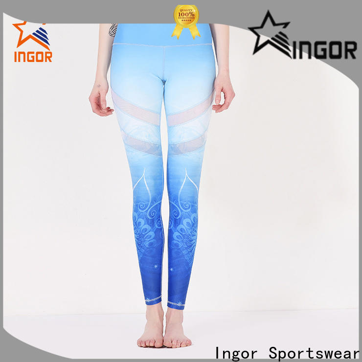 INGOR women and yoga pants with four needles six threads for girls