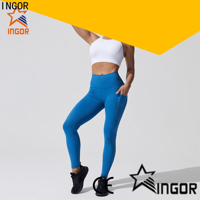 INGOR personalized yoga outfits cheap factory price for sport