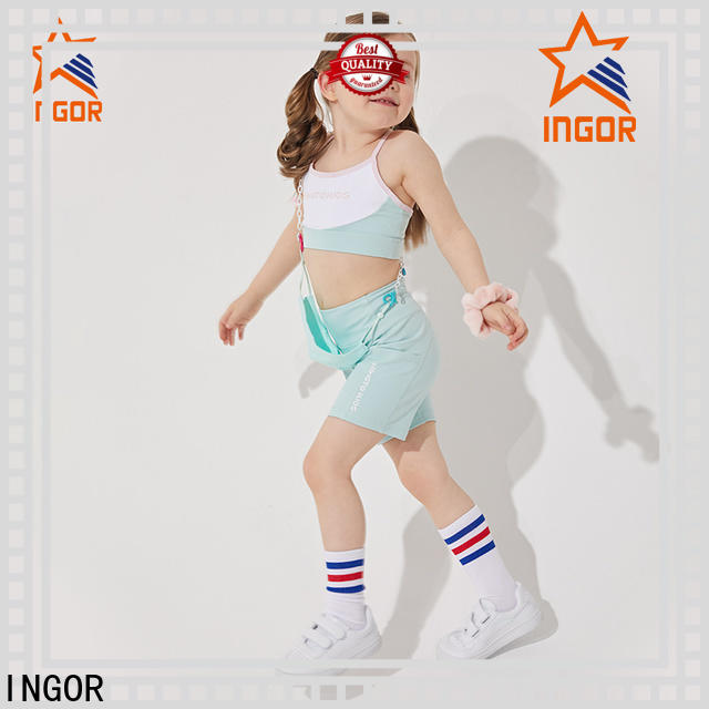durability sporty outfit for kids type at the gym