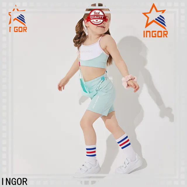 durability sporty outfit for kids type at the gym