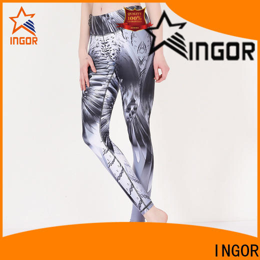INGOR running pants women with four needles six threads for women