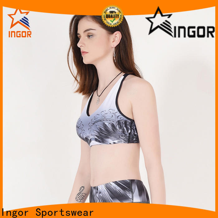INGOR sexy sports crop top with high quality for girls