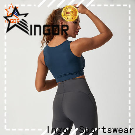 INGOR breathable supportive sports bras to enhance the capacity of sports for women