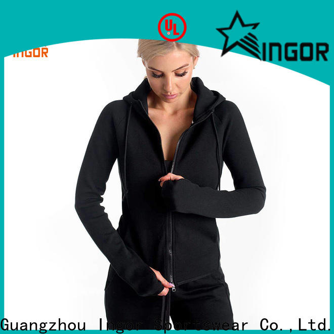 INGOR custom sport jacket supplier at the gym