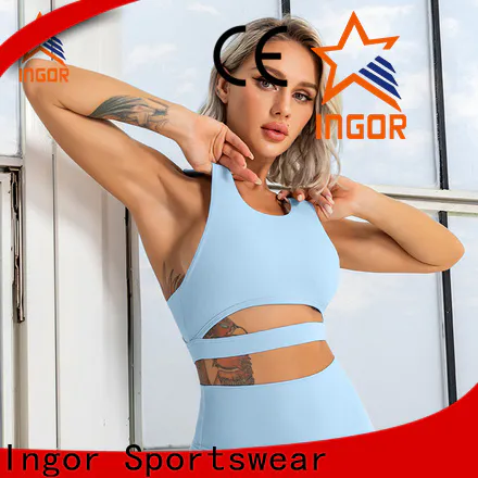 online supportive sports bras blue to enhance the capacity of sports for girls